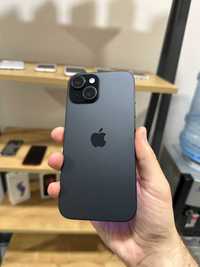 iPhone 15 Black Чорний АКБ 100% 128gb Neverlock Розстрочка Обмін