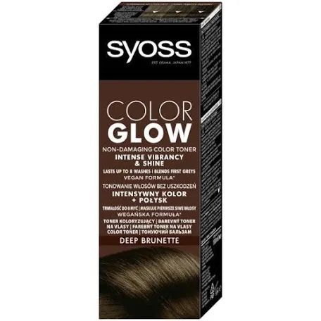 Тонувальний безаміачний бальзам SYOSS Color Glow,Deep Brunette 100 ml