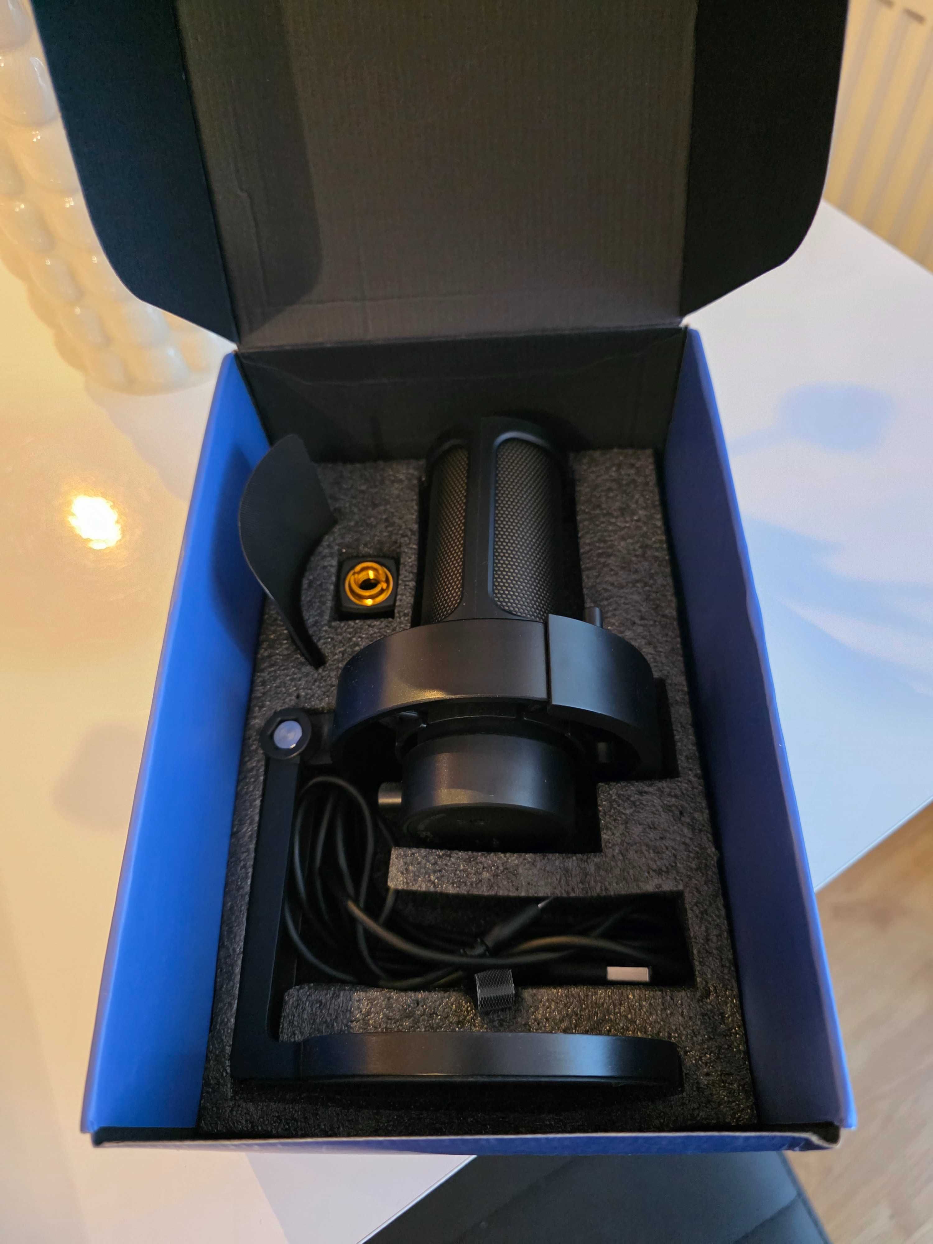 Mikrofon Kardioidalny Fifine A8 RGB Czarny