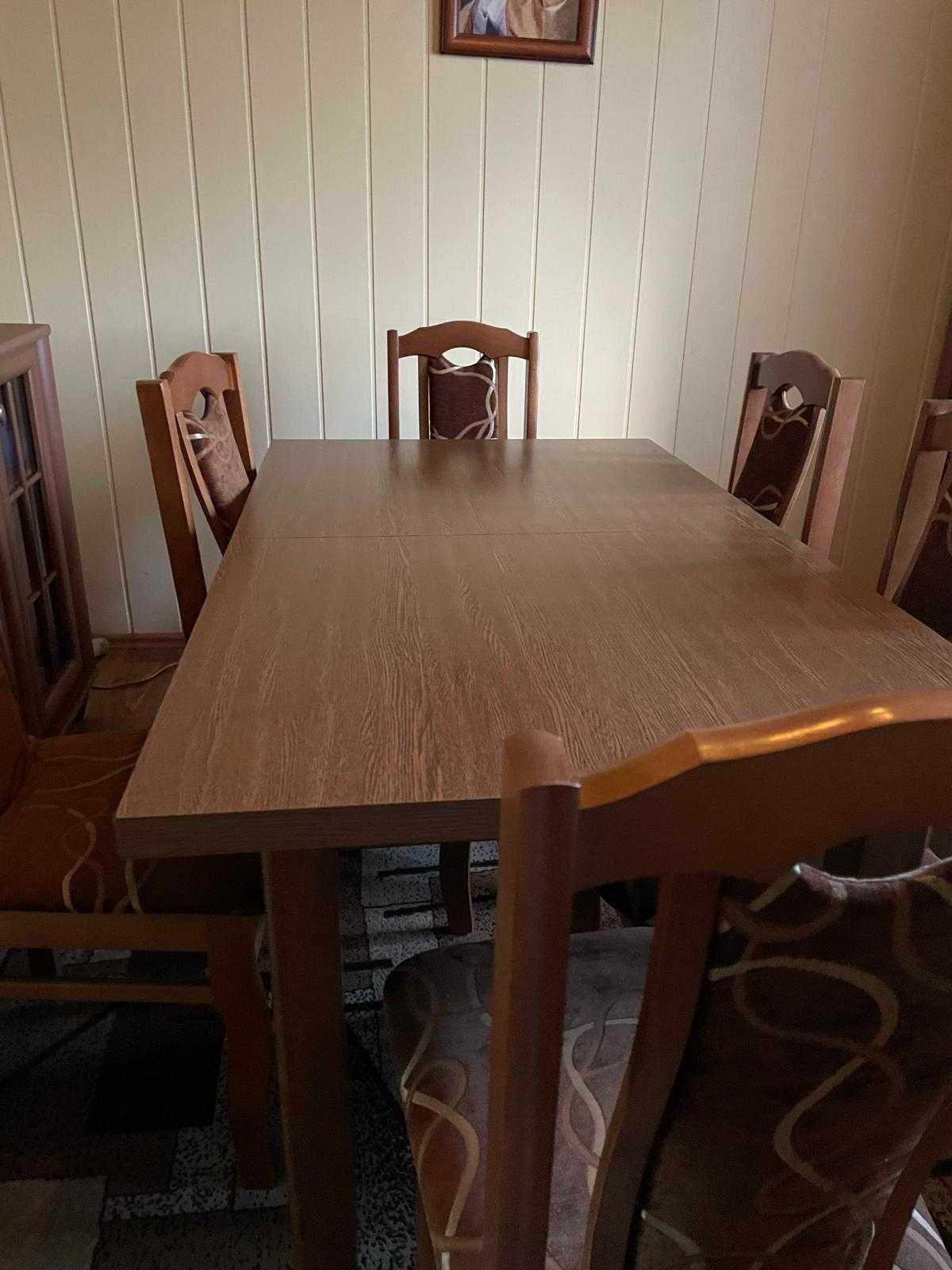 Stół i 6krzesła zestaw