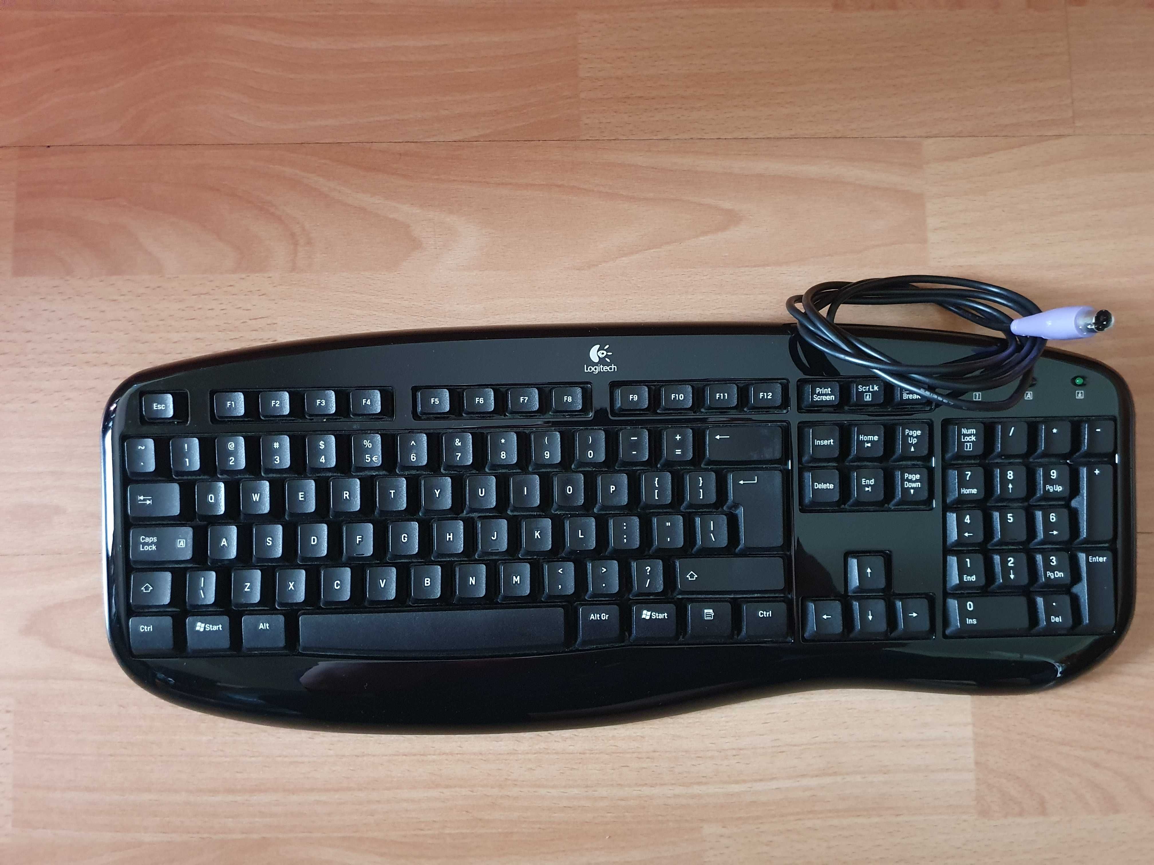 Unikalna klawiatura przewodowa Logitech Classic Keyboard PS/2