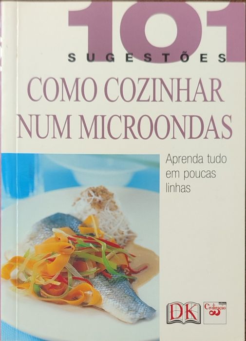 Livro prático "Como cozinhar num microondas"