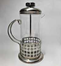 Френч пресс чайник заварник для чая и кофе 0.35 л (металл)