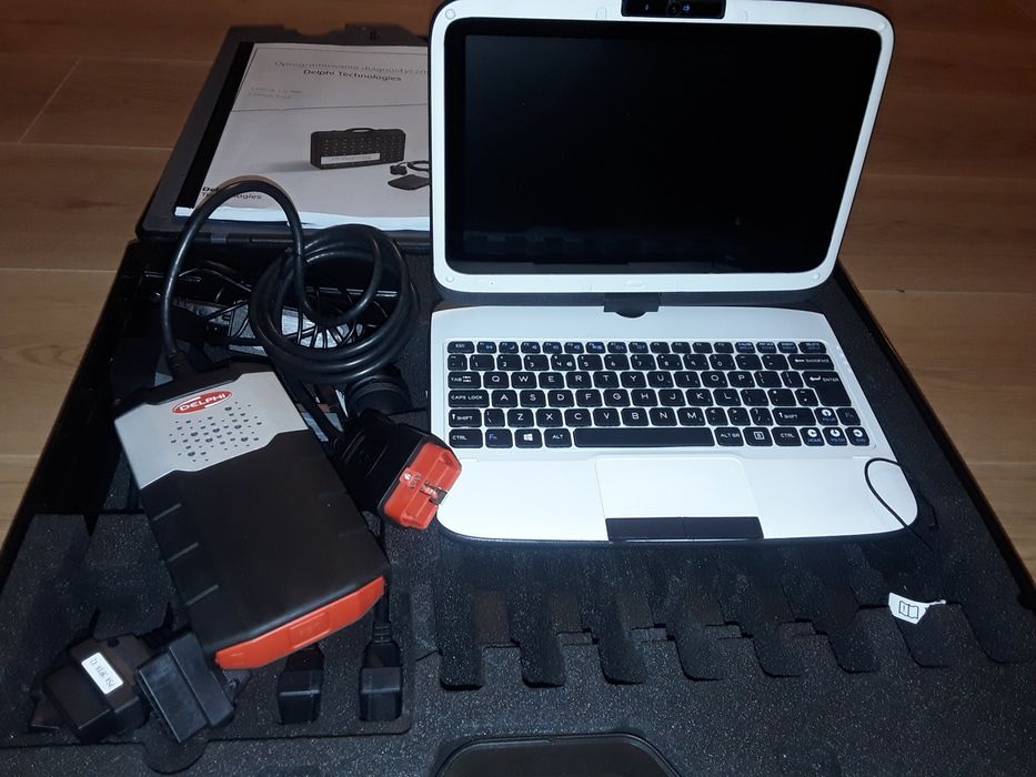 Tester skaner  diagnostyczny+komputer  ORGINAŁ  DELPHI CAR jak autocom