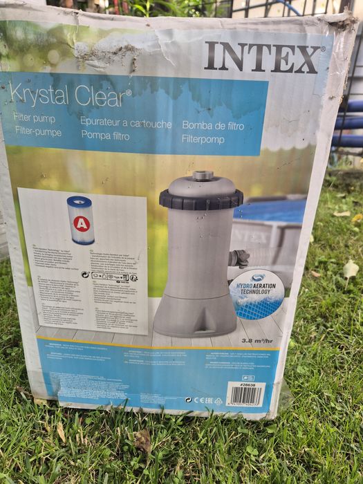 Kompletny basen ogrodowy INTEX z pompą i akcesoriami