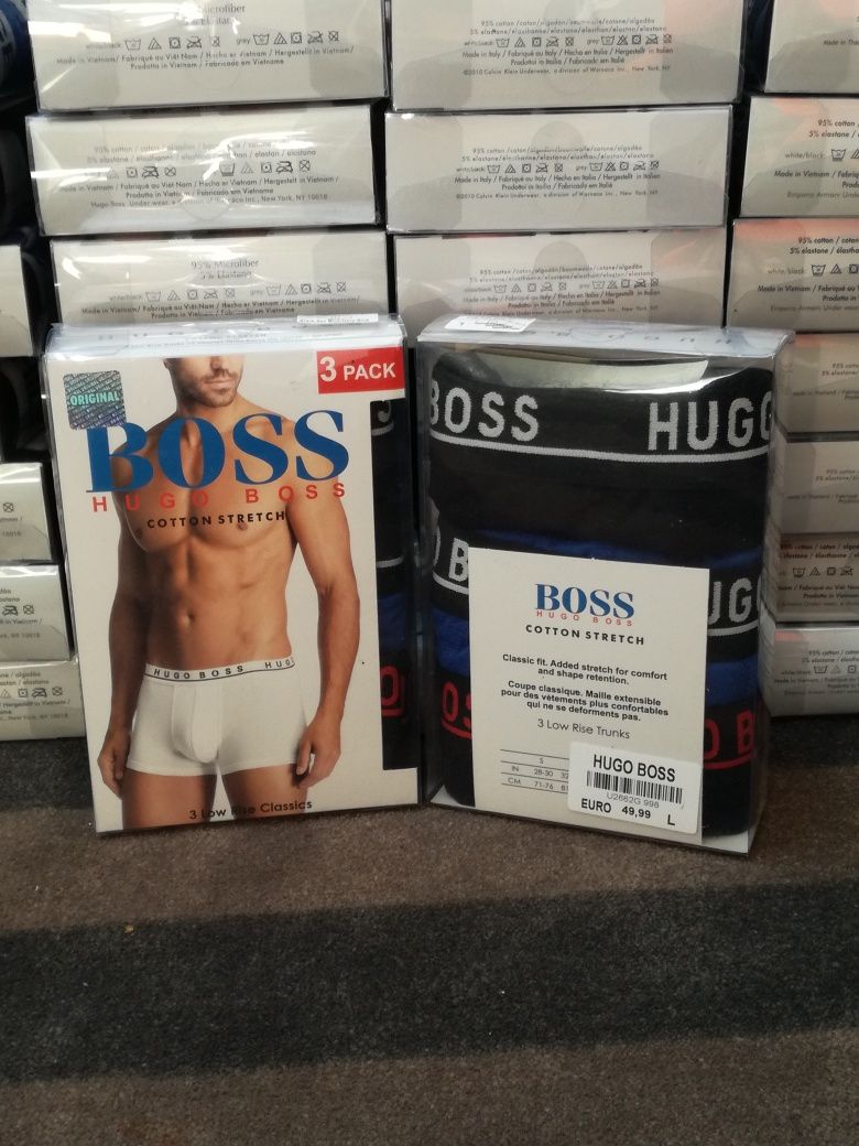 Bokserki Męskie 3-pack BAWEŁNA