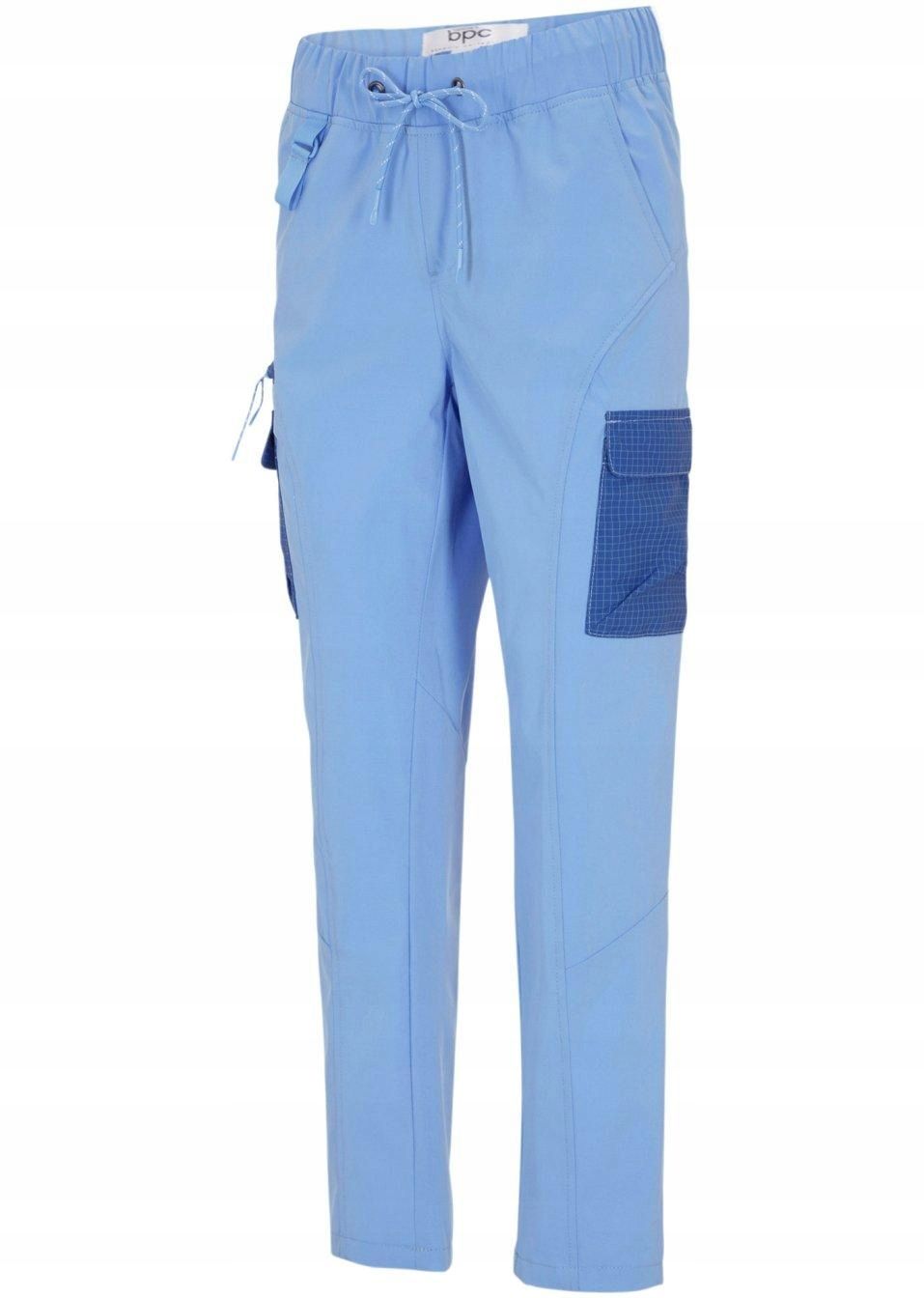 B.P.C spodnie funkcjonalne niebieskie damskie r.48