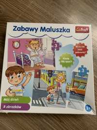 Puzzle zabawy maluszka trefl