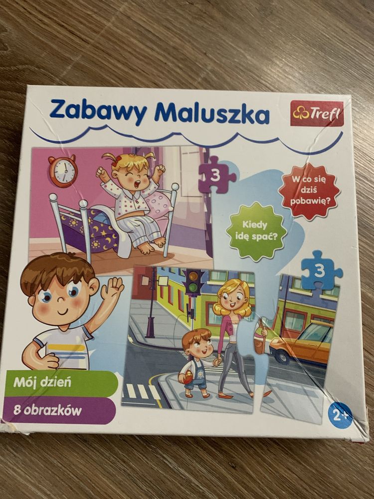 Puzzle zabawy maluszka trefl