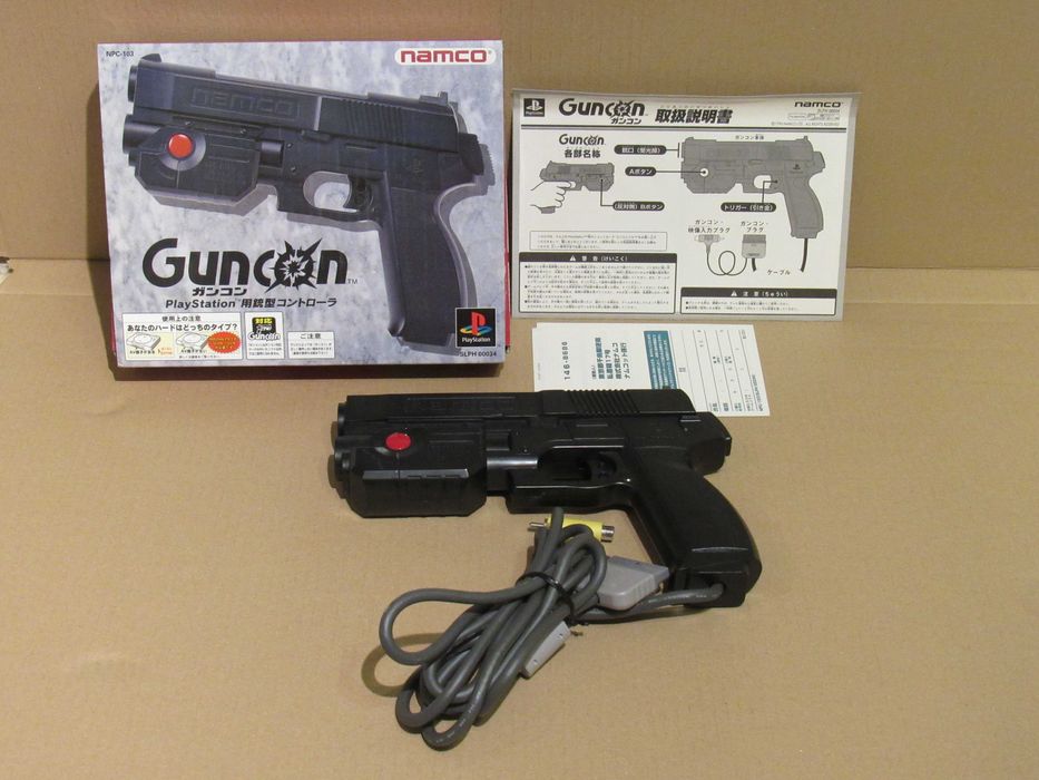 Guncon G-Con original em caixa JP Playstation PSone
