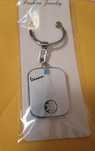 Porta Chaves Piaggio Vespa White
