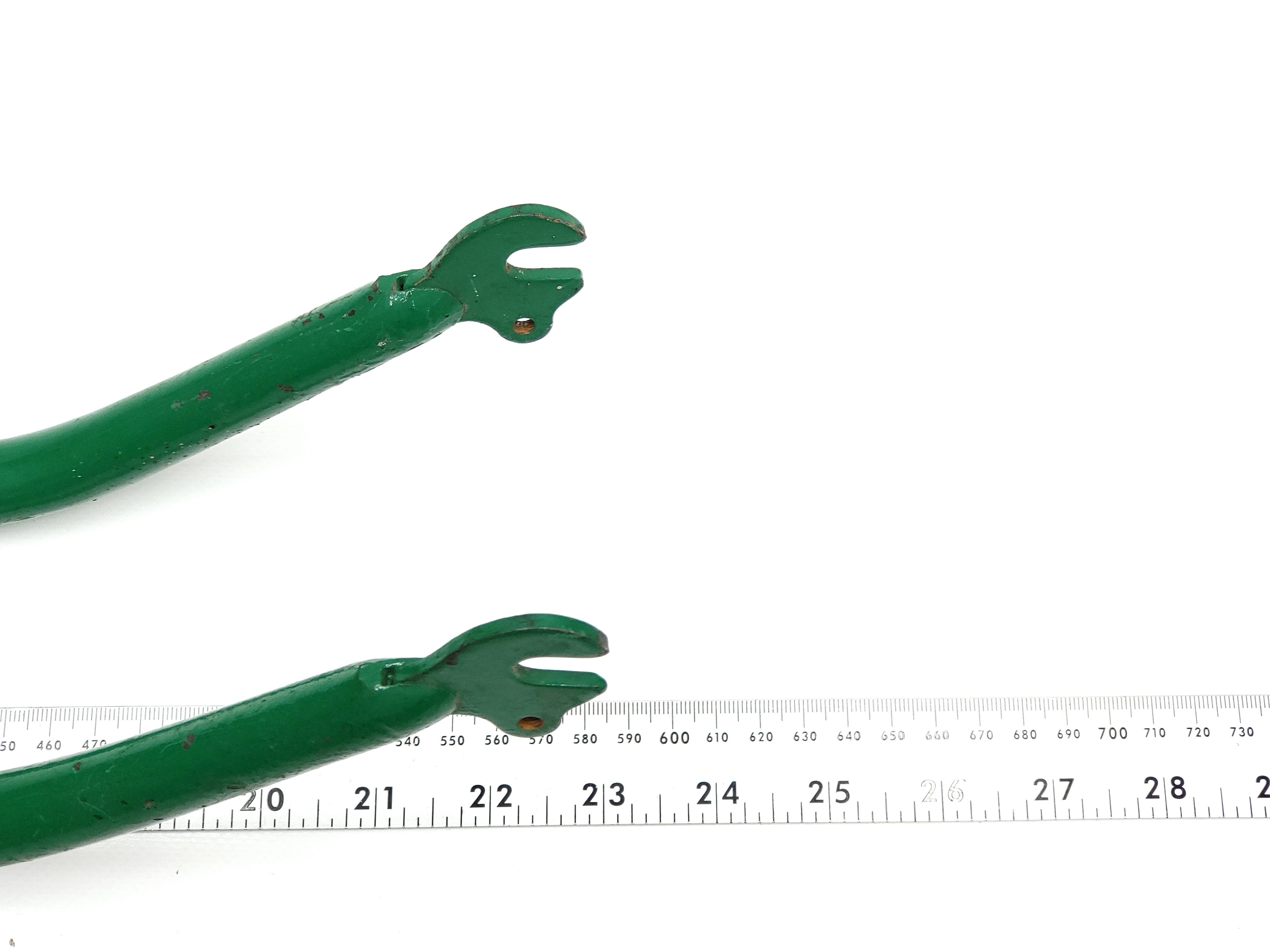 NOWY Widelec 28 cali zielony PRL