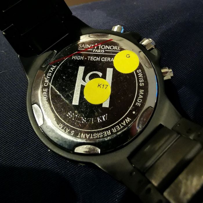 Zegarek męski Swiss Made Saint Honore Komplet Nowy Chrono