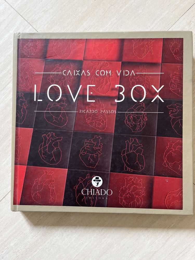 Caixas Com Vida - Love Box - Ricardo Passos - editora Chiado