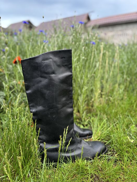 Чоботи шкіряні офіцерські