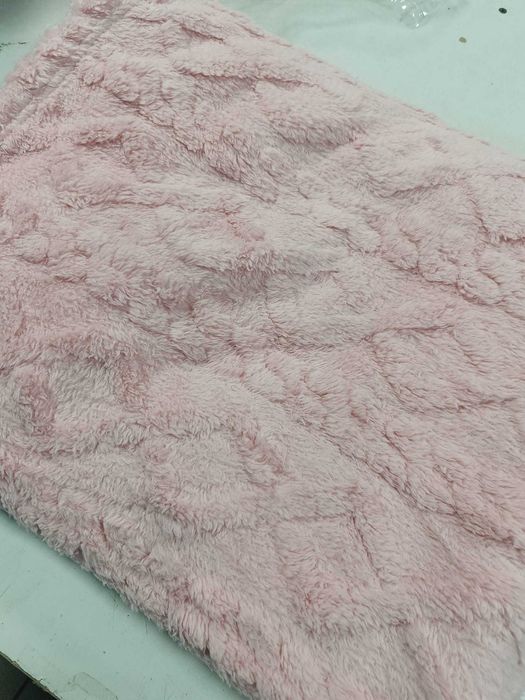 Kocyk różowy dla dzieci dziewczynki  160x100