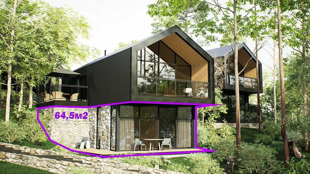 Дуплекс 1+1 с зоной отдыха в окружении леса и не далеко от моря Варна