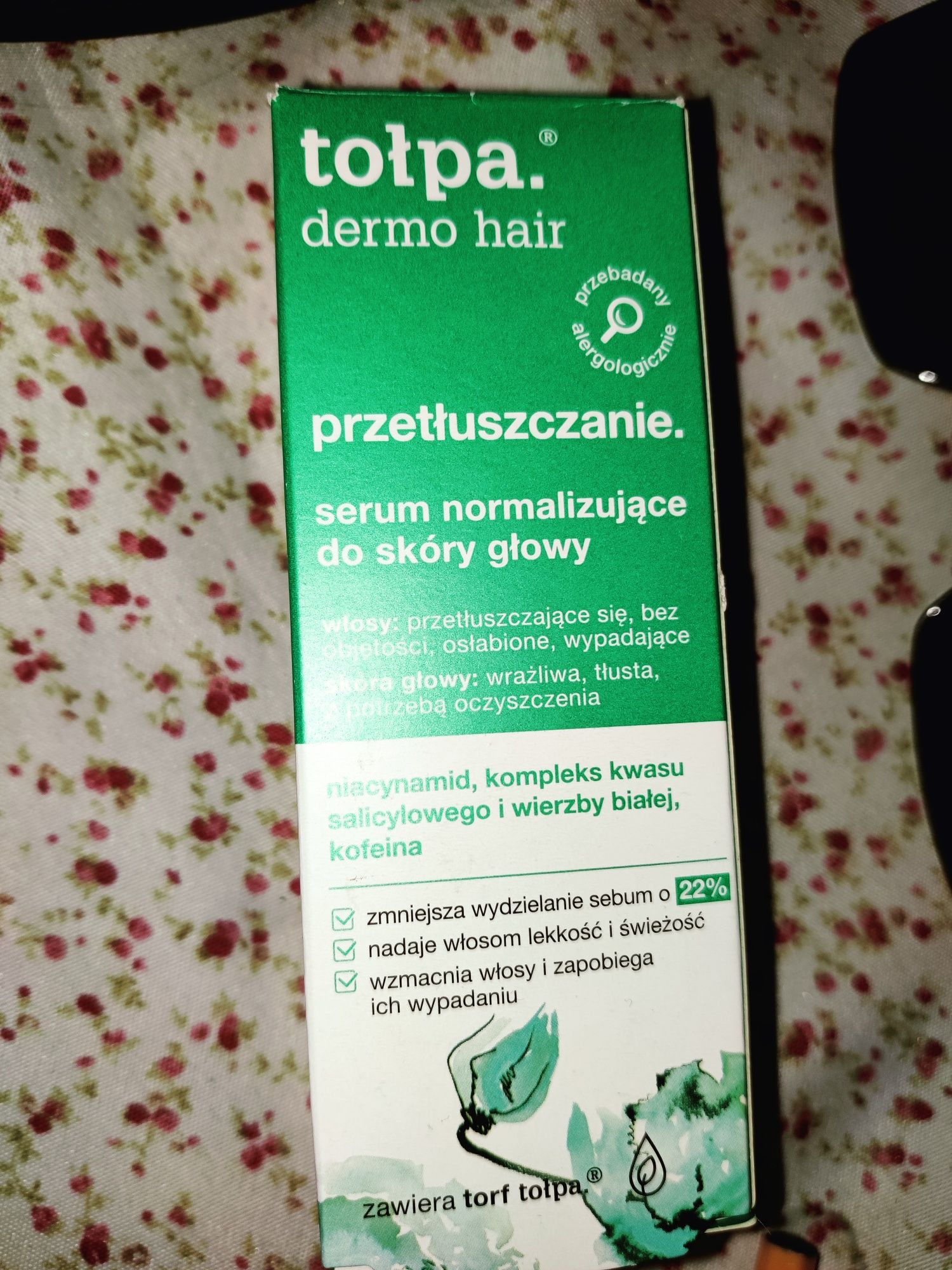 Tołpa przetłuszczanie  serum normalizujące