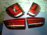 2 Lampy w Klape Tył Tylne BMW X5 F15 USA Ładne jak Nowe Ledy Led HELLA