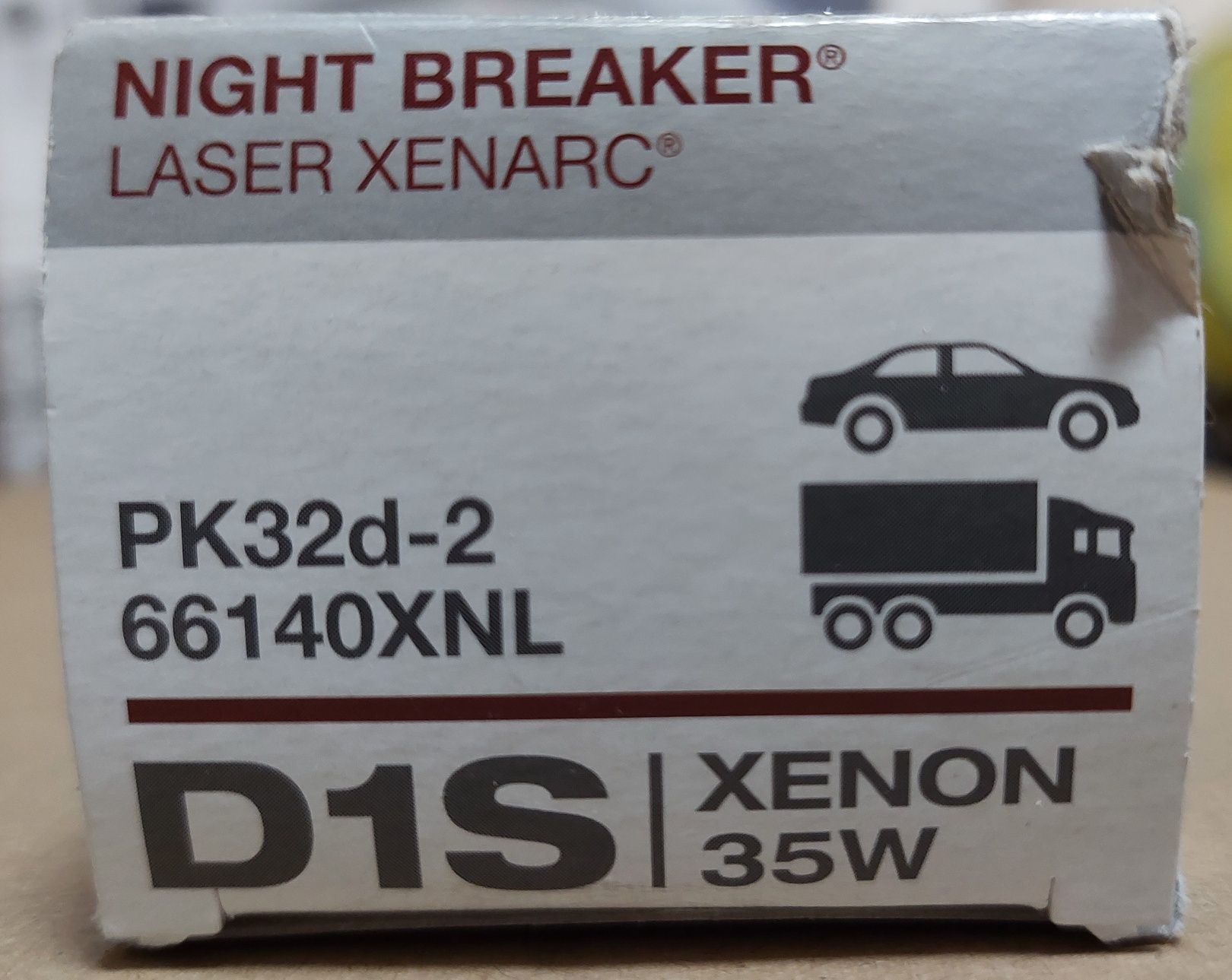 Osram Night Breaker Laser Xenarc D1S xenon ксенонова лампа