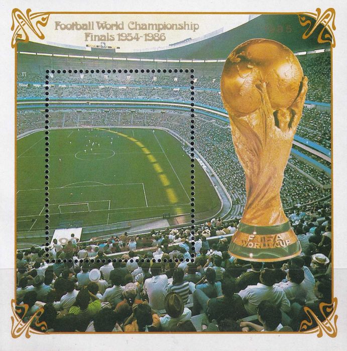 znaczki pocztowe - KRLD 1985 bl.185 cena 4,90 zł kat.5€ - sport