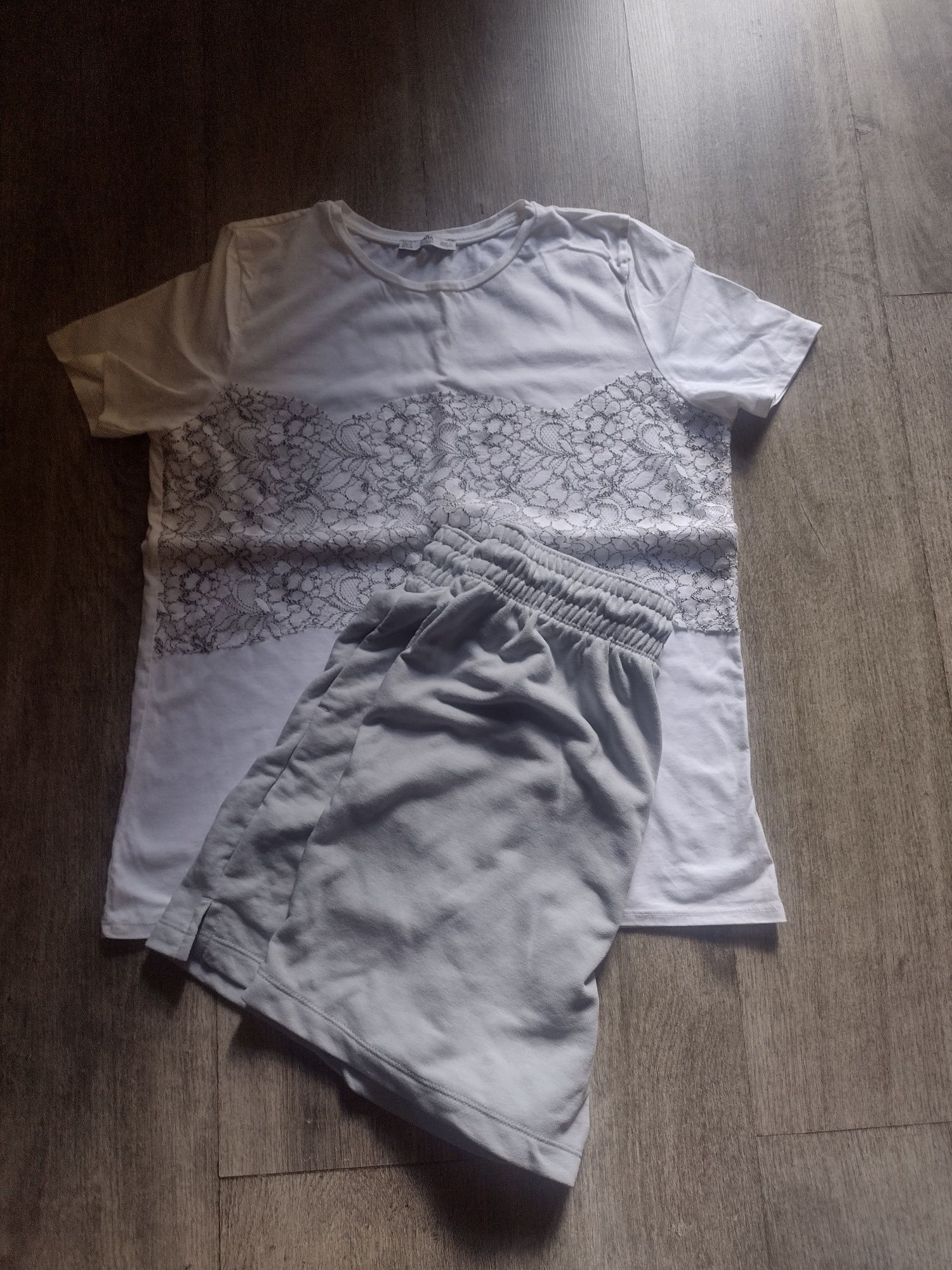 Zestaw t-shirt+ szorty r. M