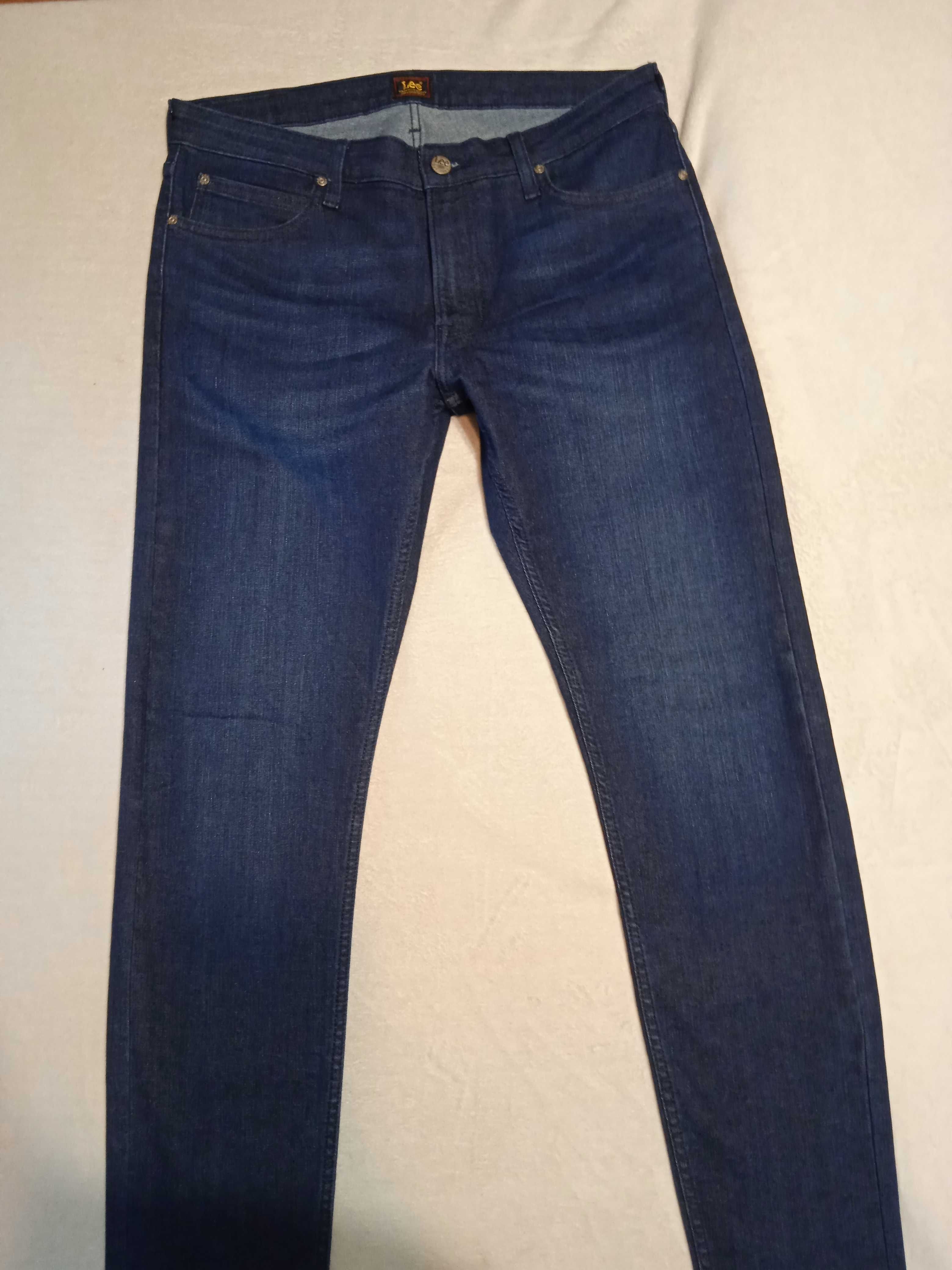 Lee Malone Skinny Nowe spodnie jeansy W34 L32