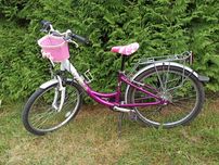 Rower dla dziewczynki rozm 13 unibike rozm kół 24