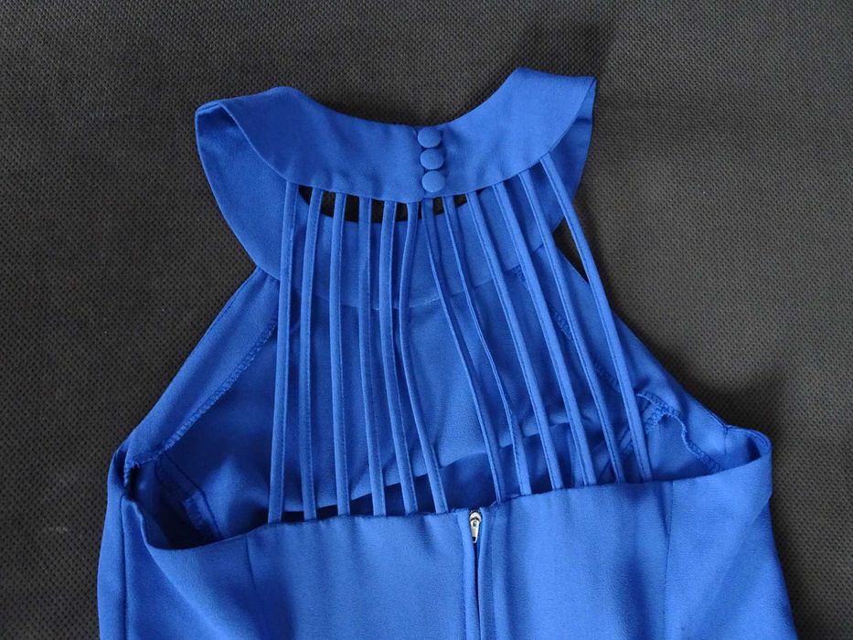 długa sukienka z bolerkiem rozmiar 42