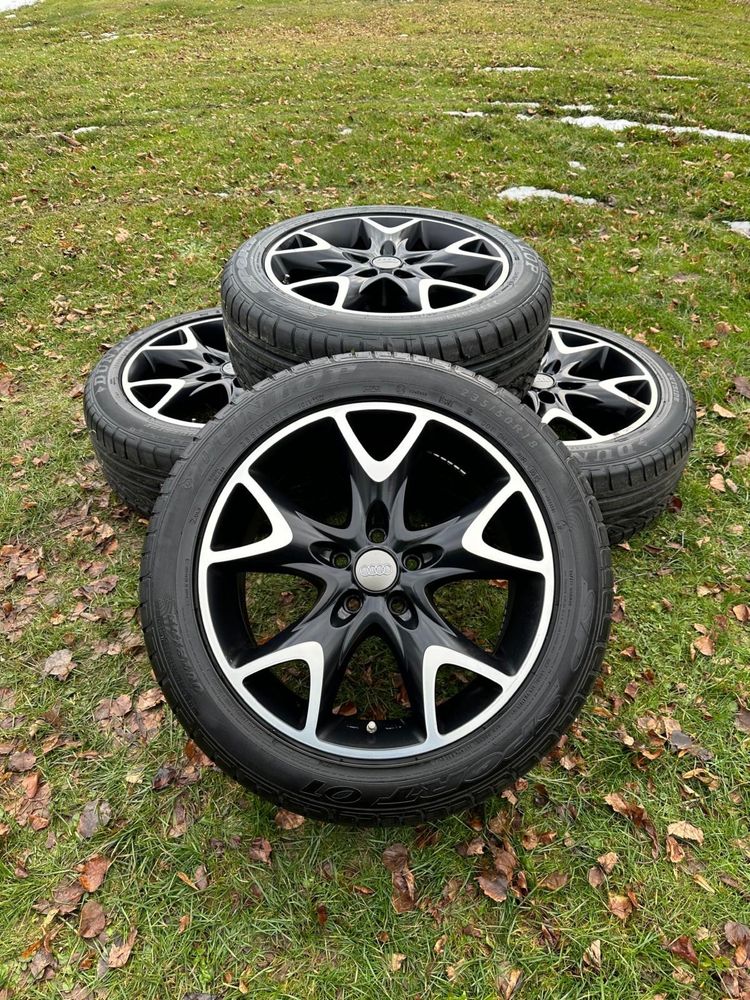 Koła 18 cali lato 7mm AEZ 5x112 audi seat skoda vw q3 q5 tiguan kodiaq