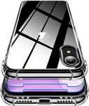 Etui silikonowe przezroczyste do iPhone XR + 2Xszkło