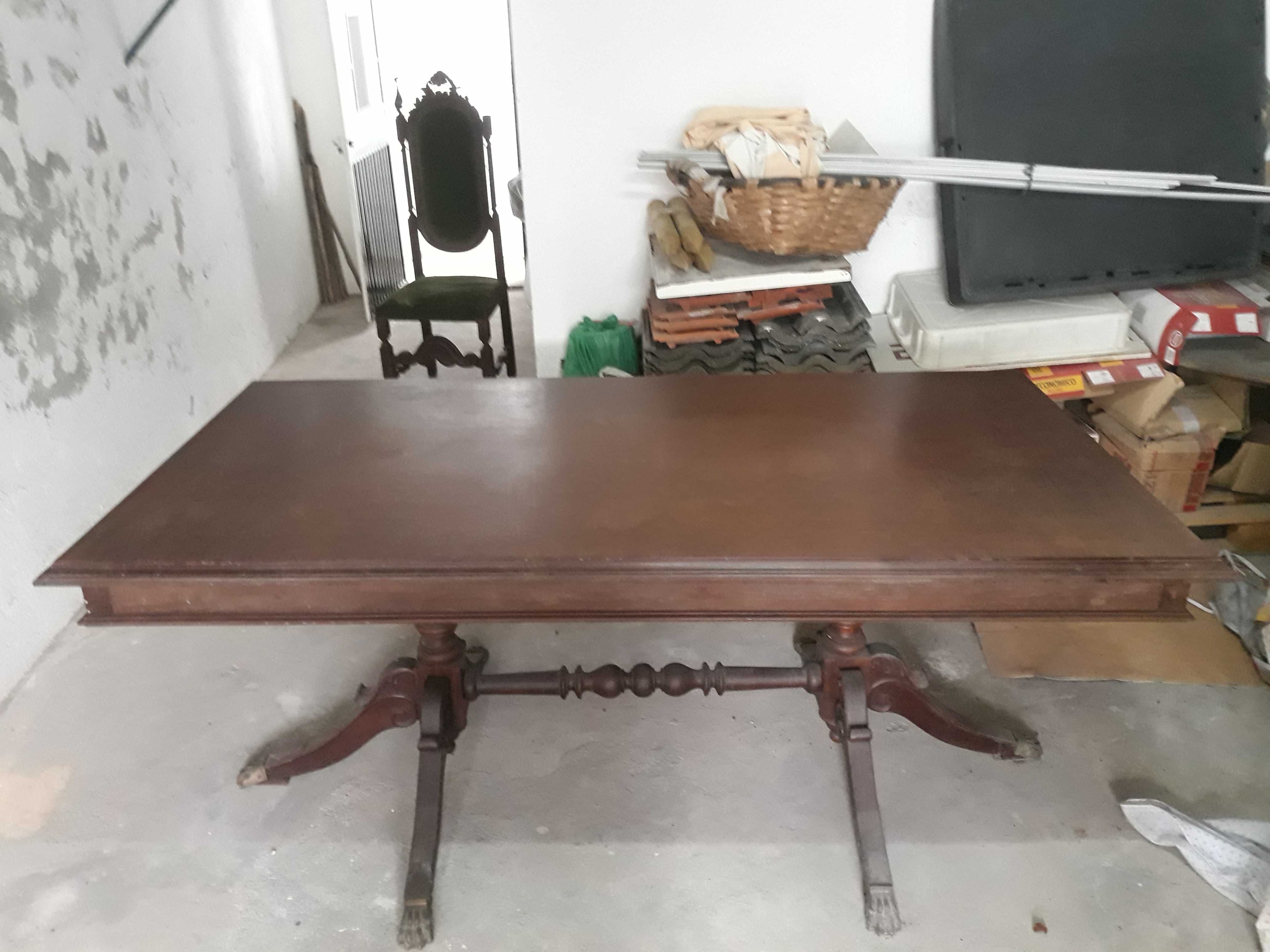 Mesa estilo rustico