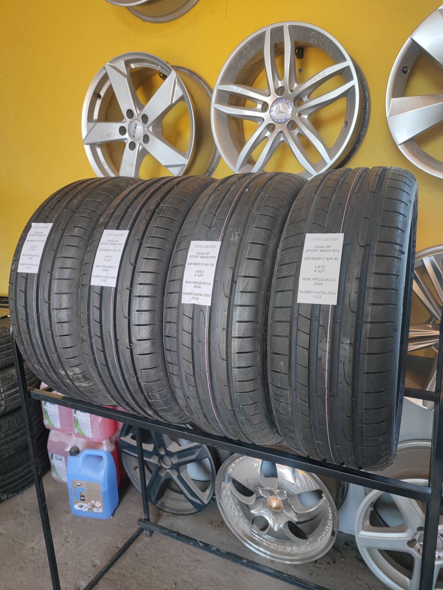 Opony letnie 205/50ZR17 93Y XL Dunlop Sport Maxx RT2 | 2024