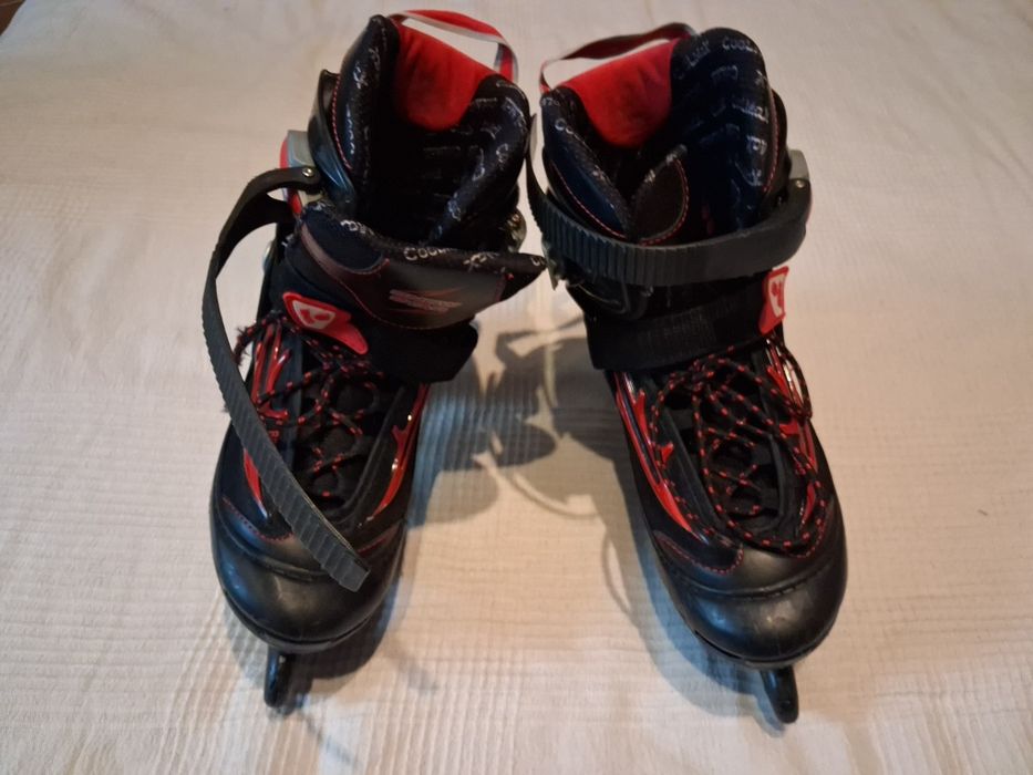 Łyżwy chłopięce na roz. 34-37