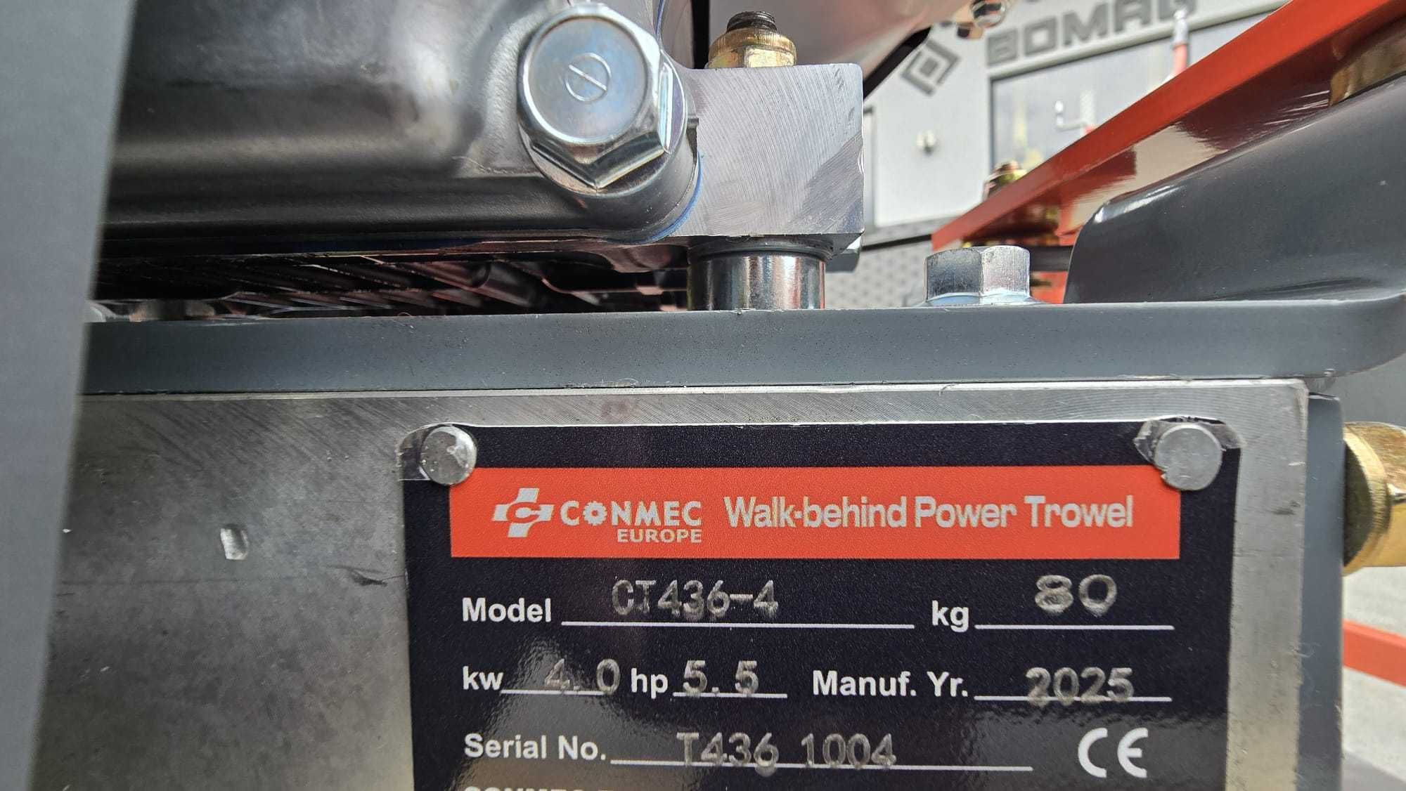 Zacieraczka ręczna prowadzona CONMEC CT4364U Wacker Barikell Kreber