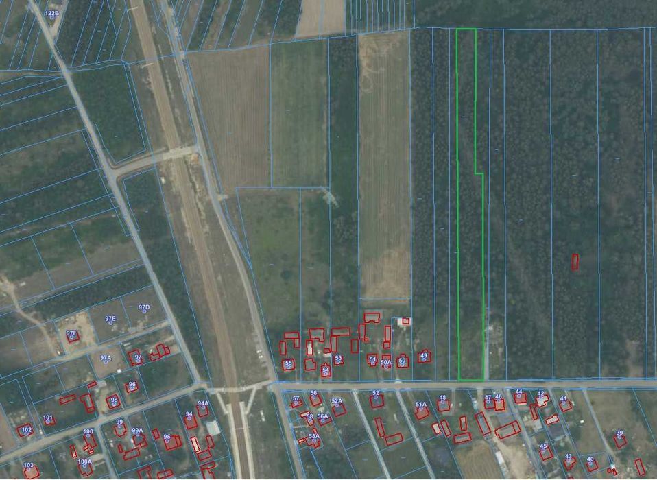 Sprzedam działkę Kolonia Lesiów 7196 m