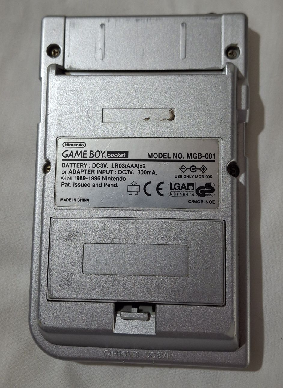 Gameboy pocket com caixa