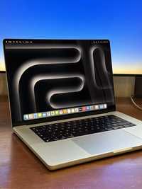 MacBook Pro 16" 2021 M1 Max 64gb RAM 1 tb SSD Silver 38 циклів