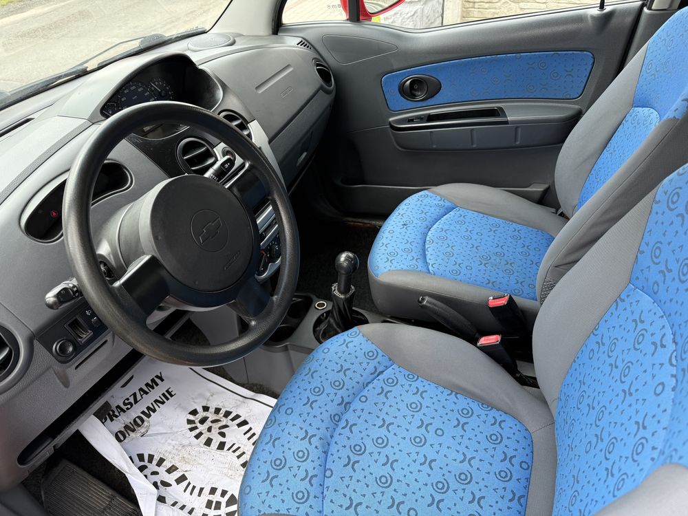 CHEVROLET MATIZ 1.0 67KM 2009r KLIMA z Niemiec zdrowy Opłacony