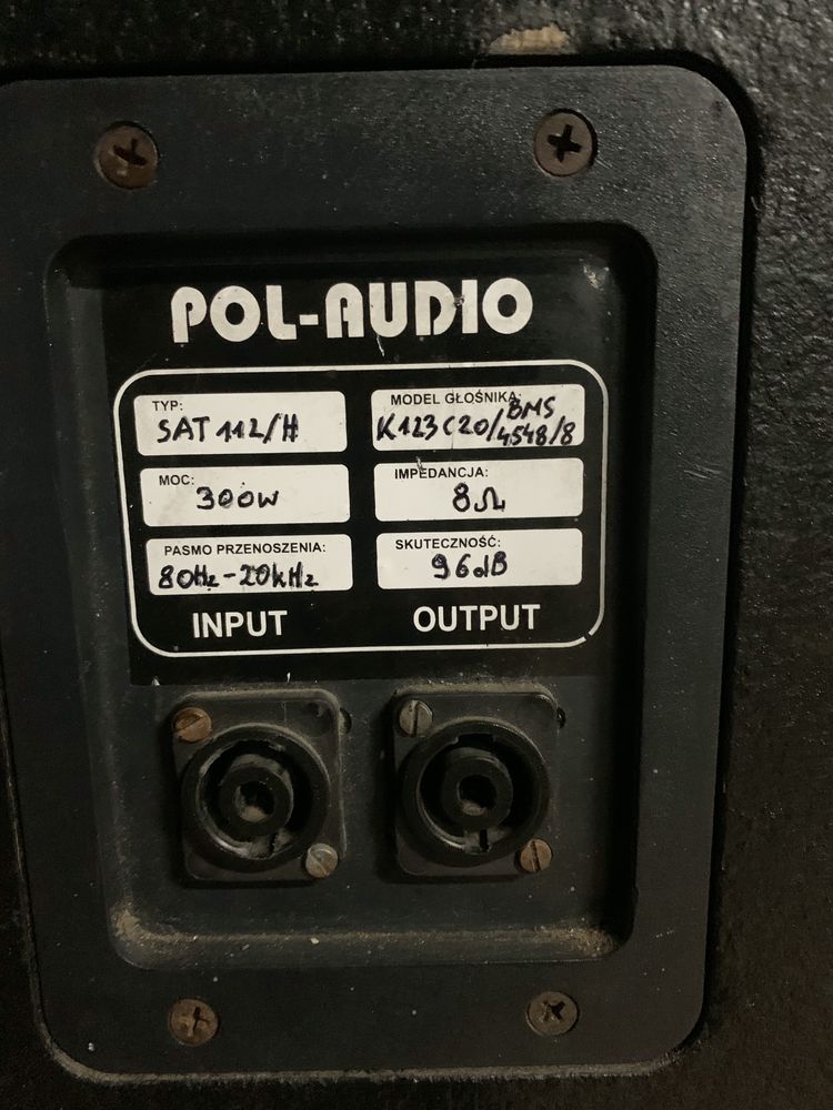 Pol-Audio SAT 112 / H - 300 W | BMS 4548