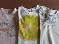 t-shirt 3 szt. 86 Zara, Mothercare, Des petites