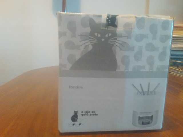 Fondue novo chocolate/queijo (Gato Preto)