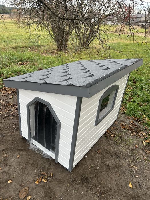 Велика буда для великих порід собак будка песикам утеплена собакам