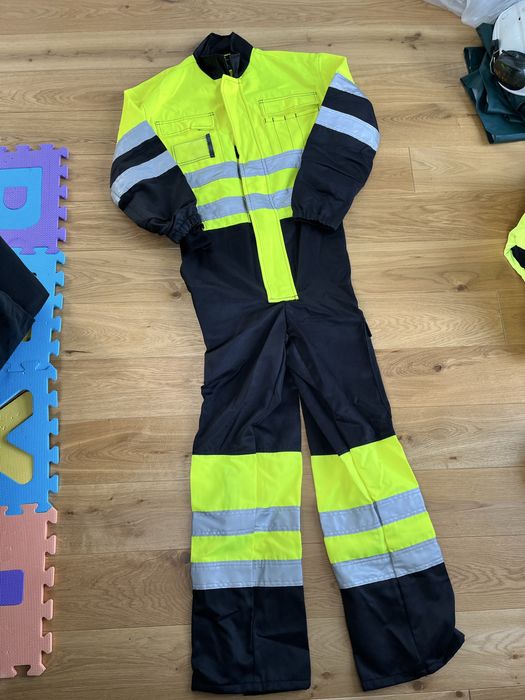 Kombinezon jednoczesciowy roboczy M,L koszulka robocza itd