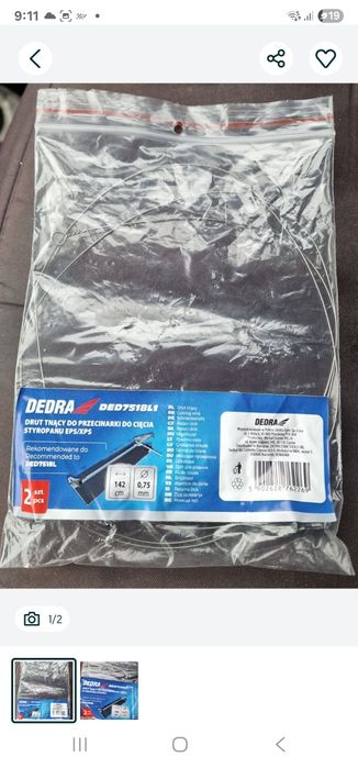 Drut tnacy do przycinarki styropianu