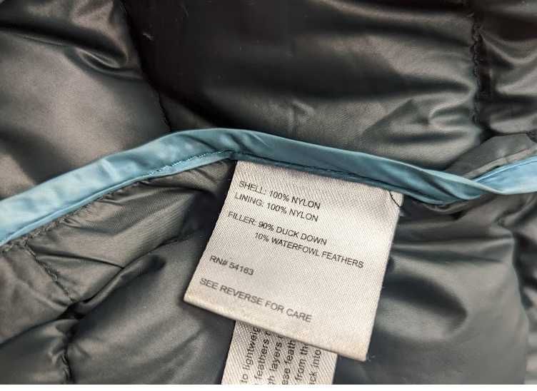 Легкий пуховик женский calvin klein (оригинал)