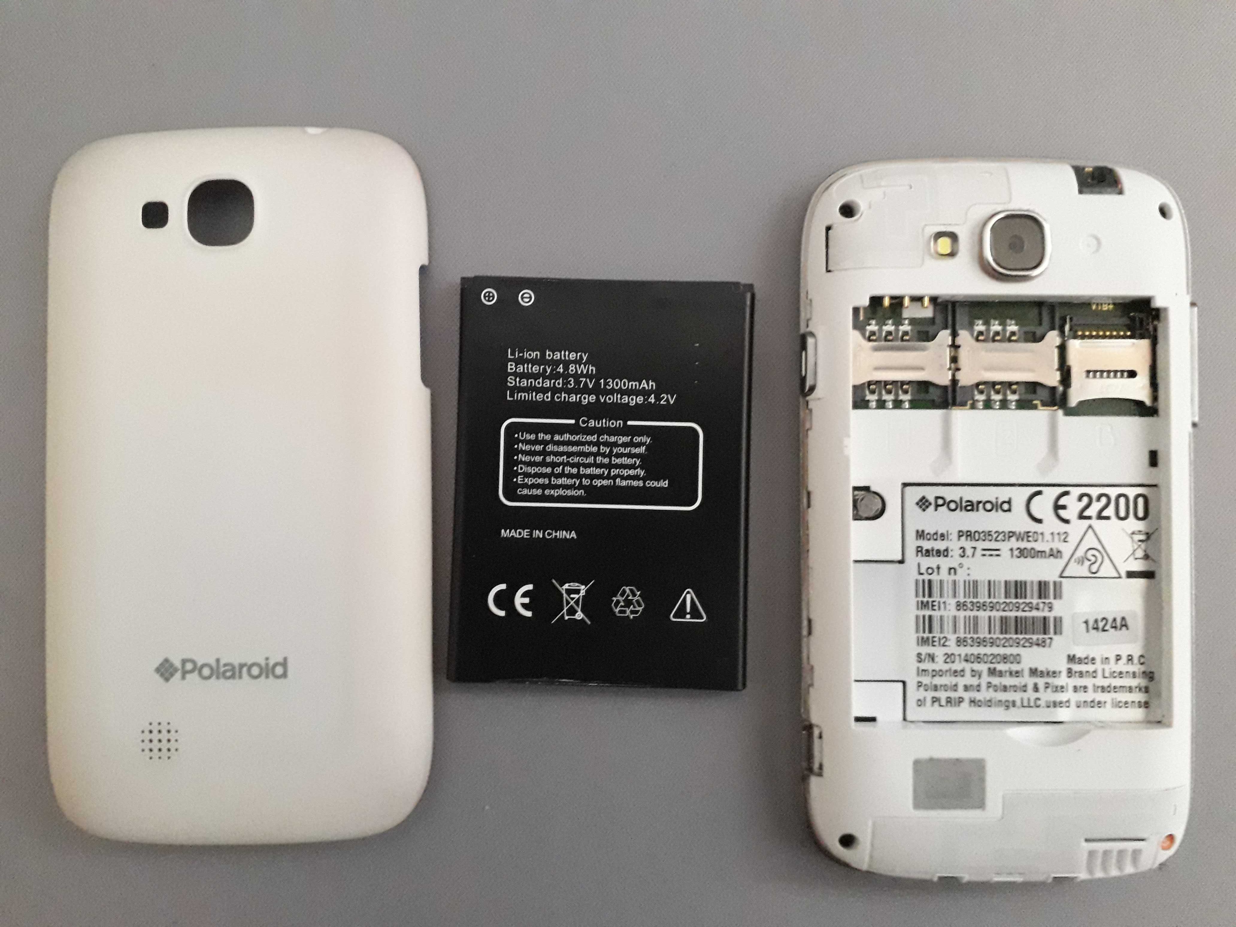 Telefon smartfon Polaroid  Qwartz PRO3523   3,5 cala