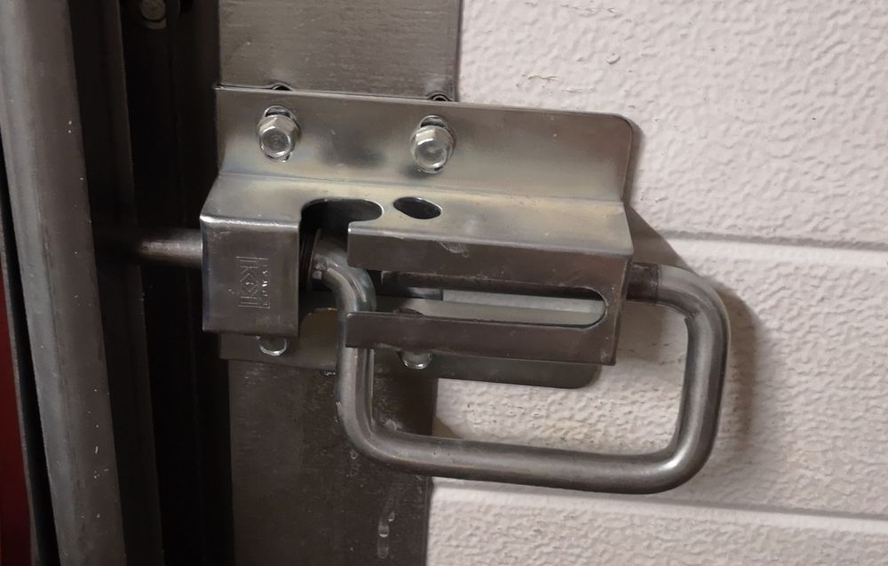 Brama garażowa 3000x2250 Antracyt brąz srebrna garażowa z ryglem