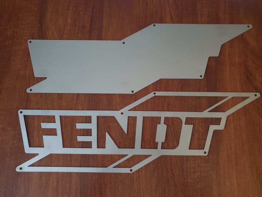 Napis Logo Fendt szablon(nie naklejka)