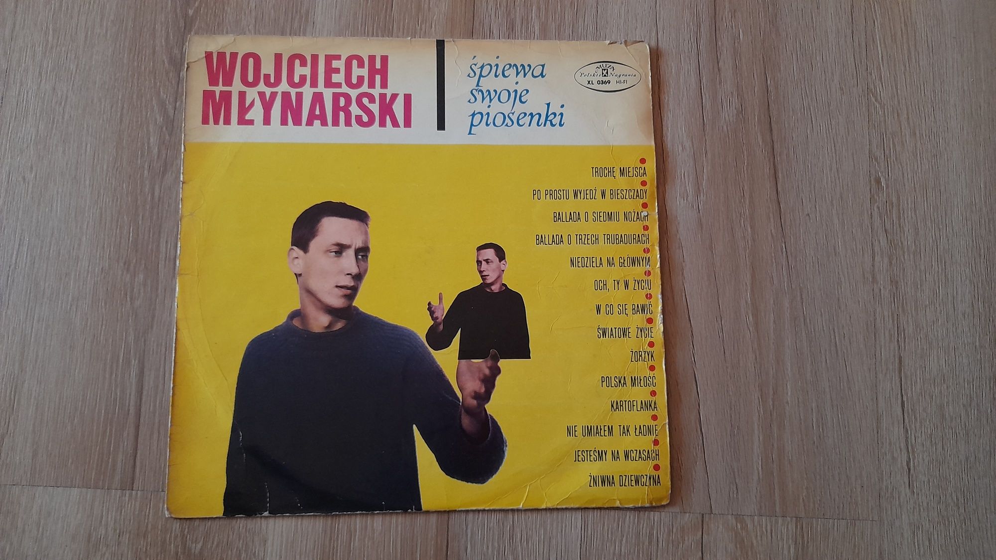 Płyta Winylowa Wojciech Młynarski  - Śpiewa Swoje Przeboje 1967 r